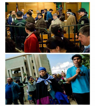 25102017 - Fotografía Prensa Opal - Machi Francisca Linconao y comuneros mapuche absueltos y libres por el Caso Luchsinger Mackay..PNG