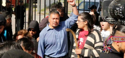 25102017 - Héctor LLaitul Líder Mapuche en libertad por operación huracán..PNG